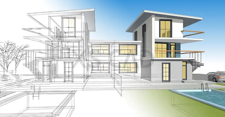 architectural rendering drawing